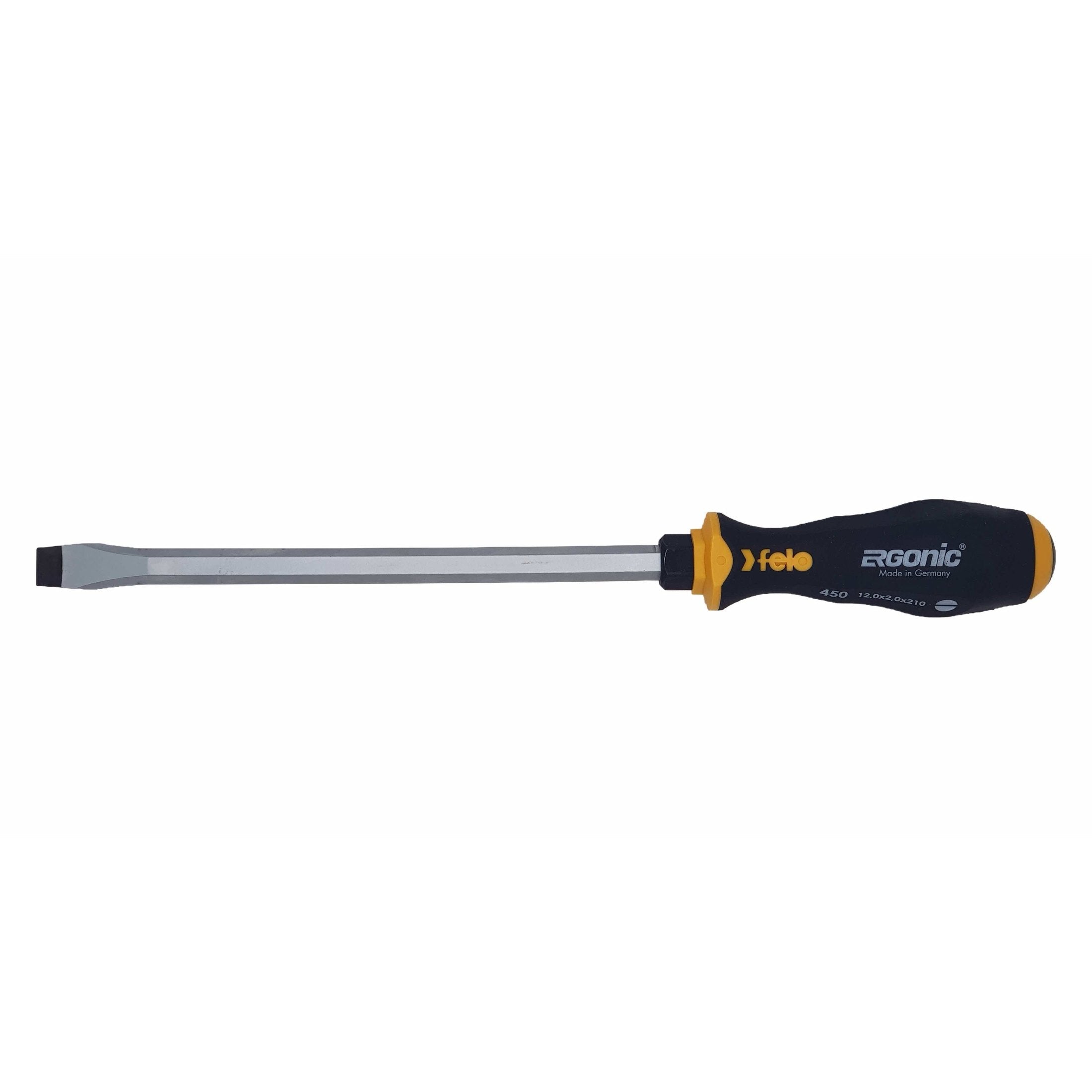 Felo 45012040 Ergonic 12 x 210mm Slotted Screwdriver