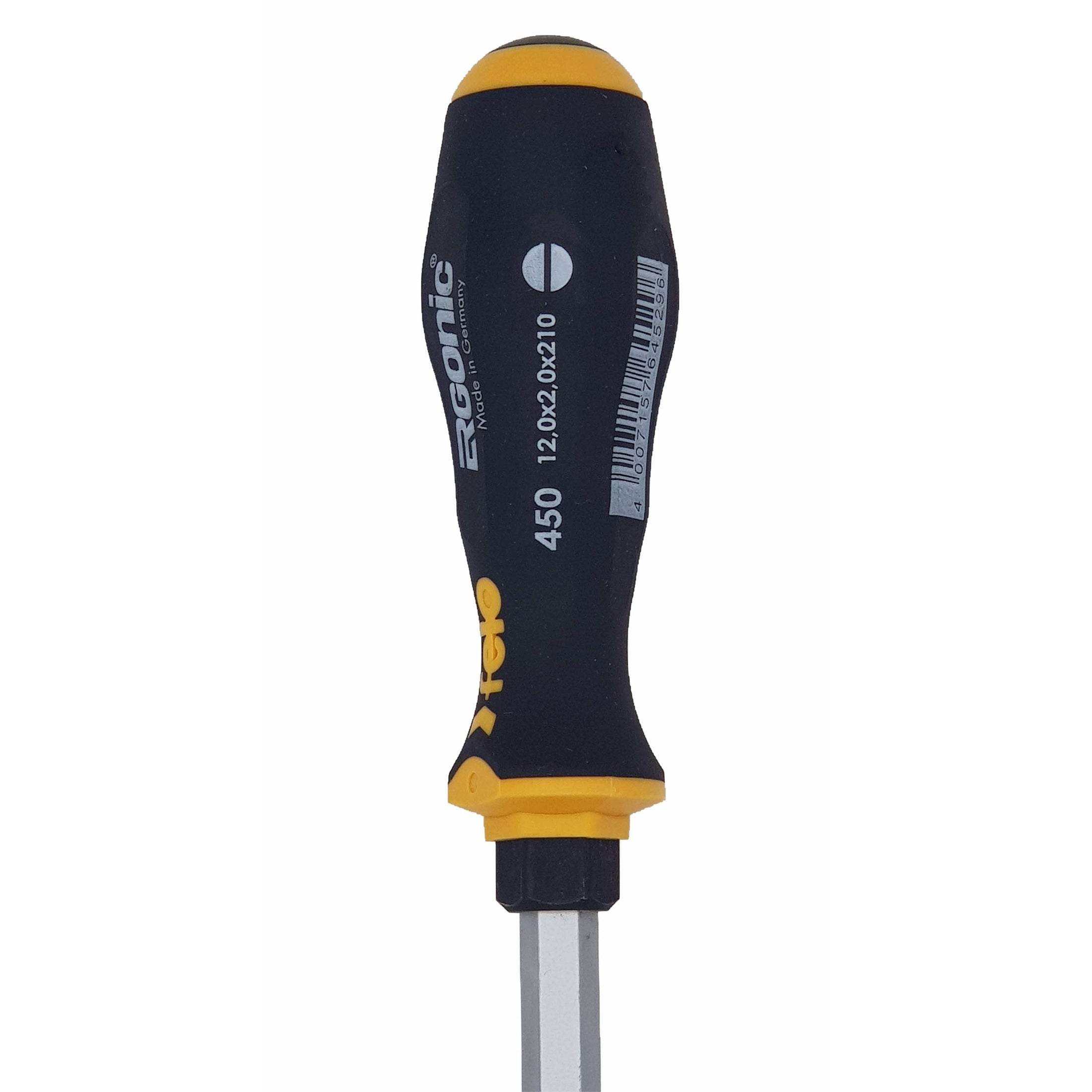 Felo 45012040 Ergonic 12 x 210mm Slotted Screwdriver