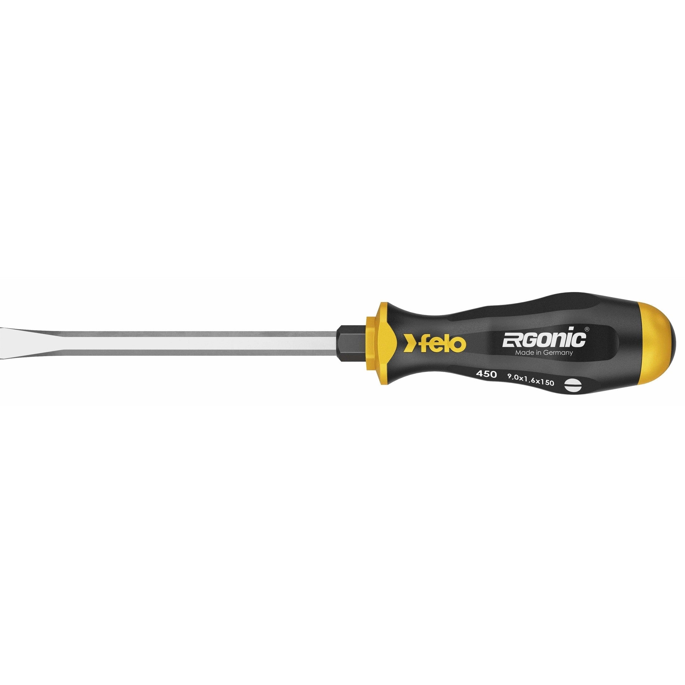 Felo 45095348 Ergonic Impact Screwdriver Set SL/PZ, 5 pcs