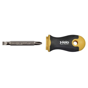 Felo 46926010 Reversible Blade Screwdriver - 5.5mm Slotted and #2 Phillips