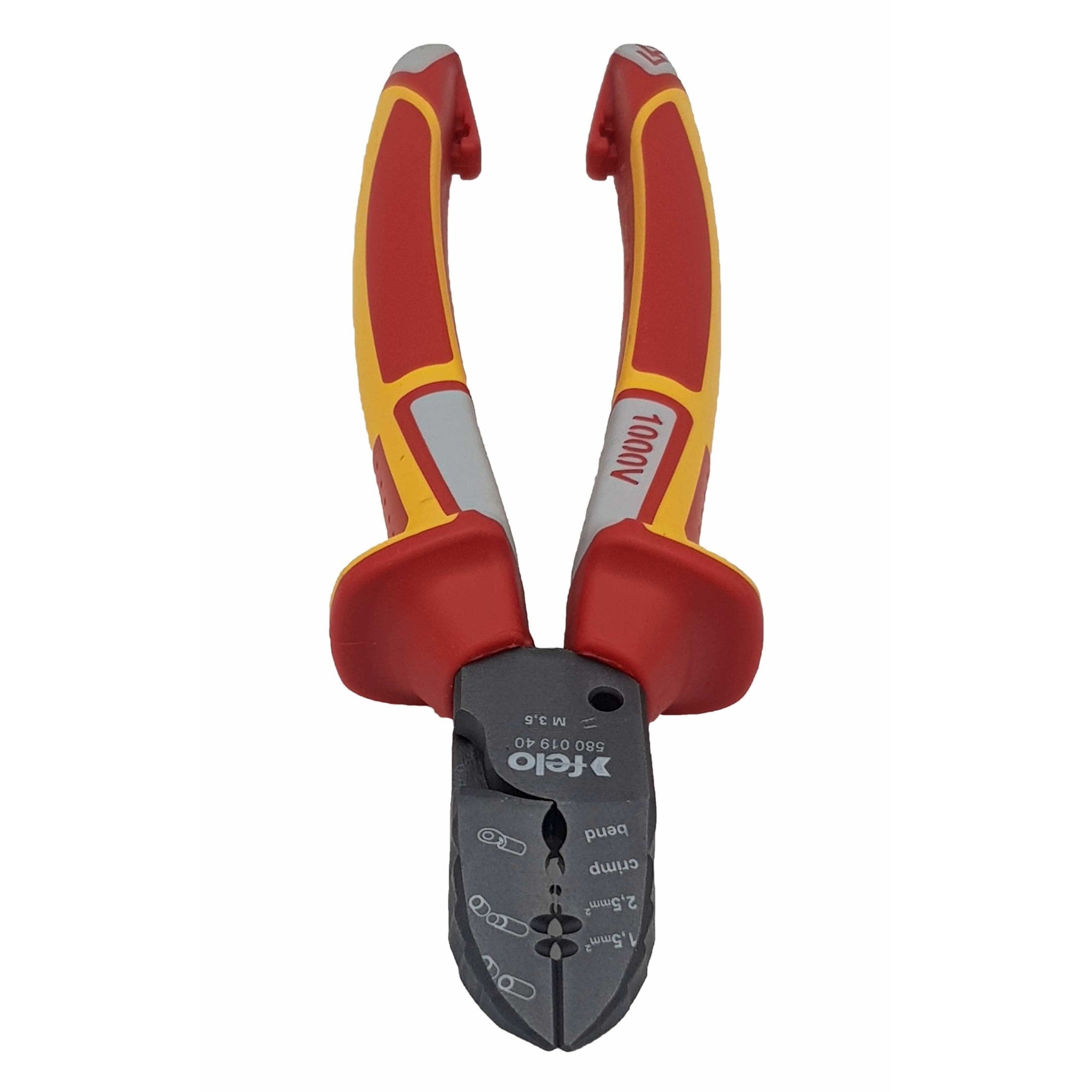 Felo 58301940 VDE Insulated Electrician's Side Cutters, 190 mm