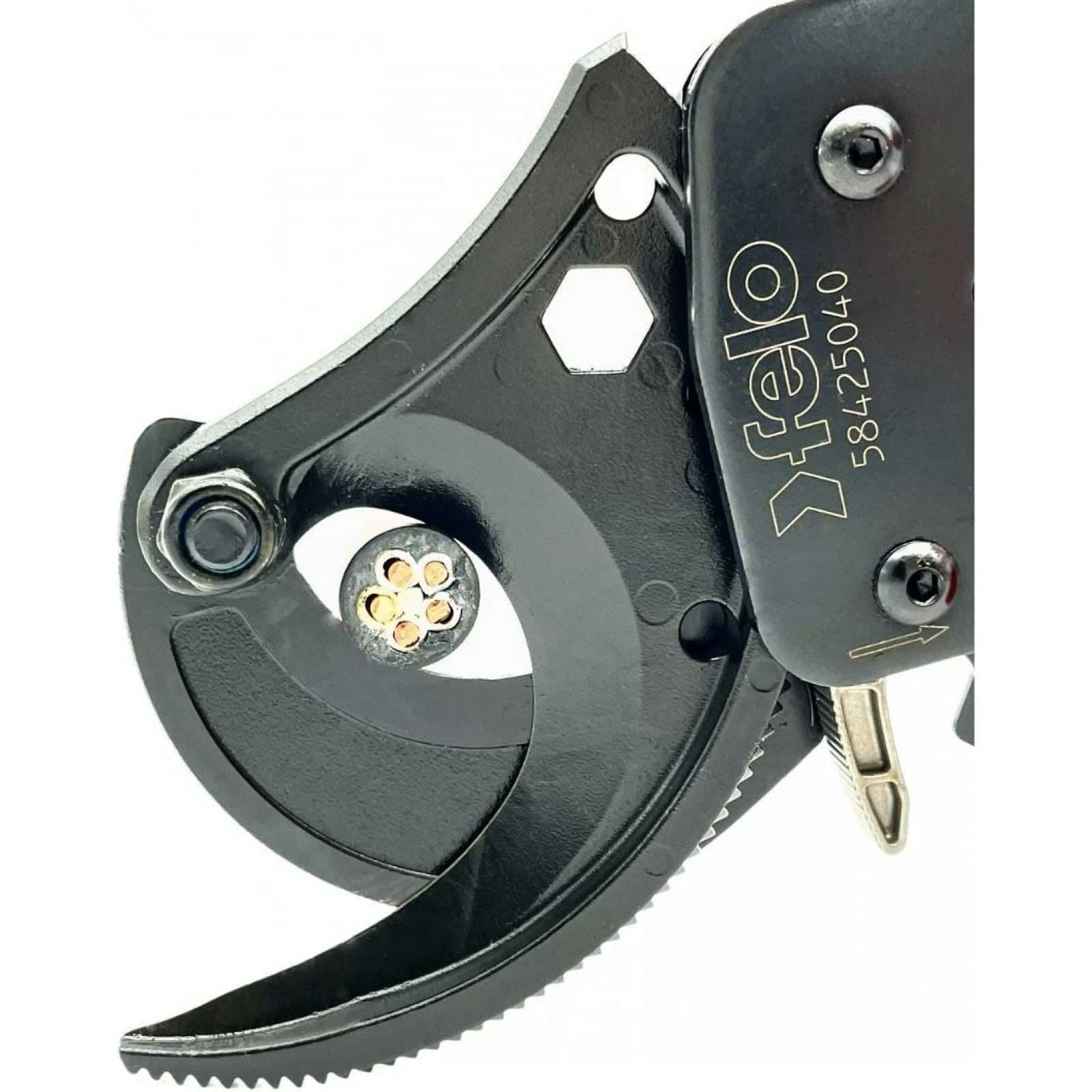 Felo 58425040 Ratcheting cable cutter, 260 mm-Liger Tools