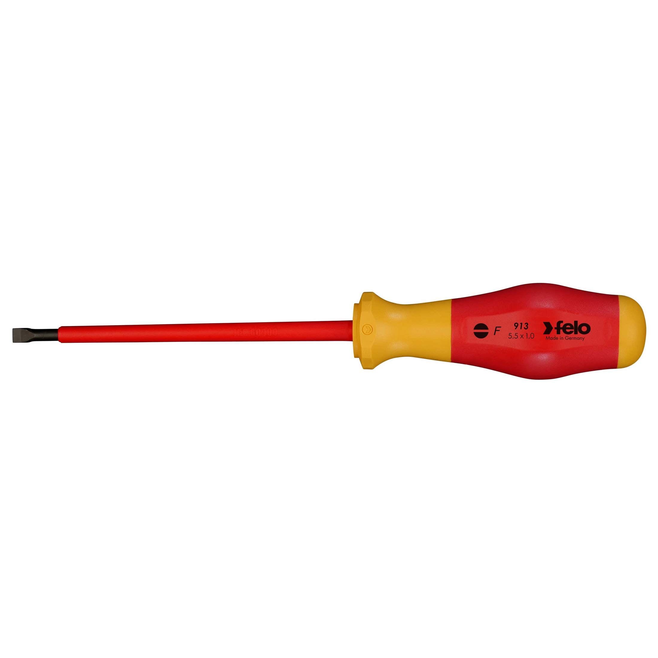 Felo 91396298 Set of Dielectric Screwdrivers SL/PH/SQ, 6 pcs-Liger Tools
