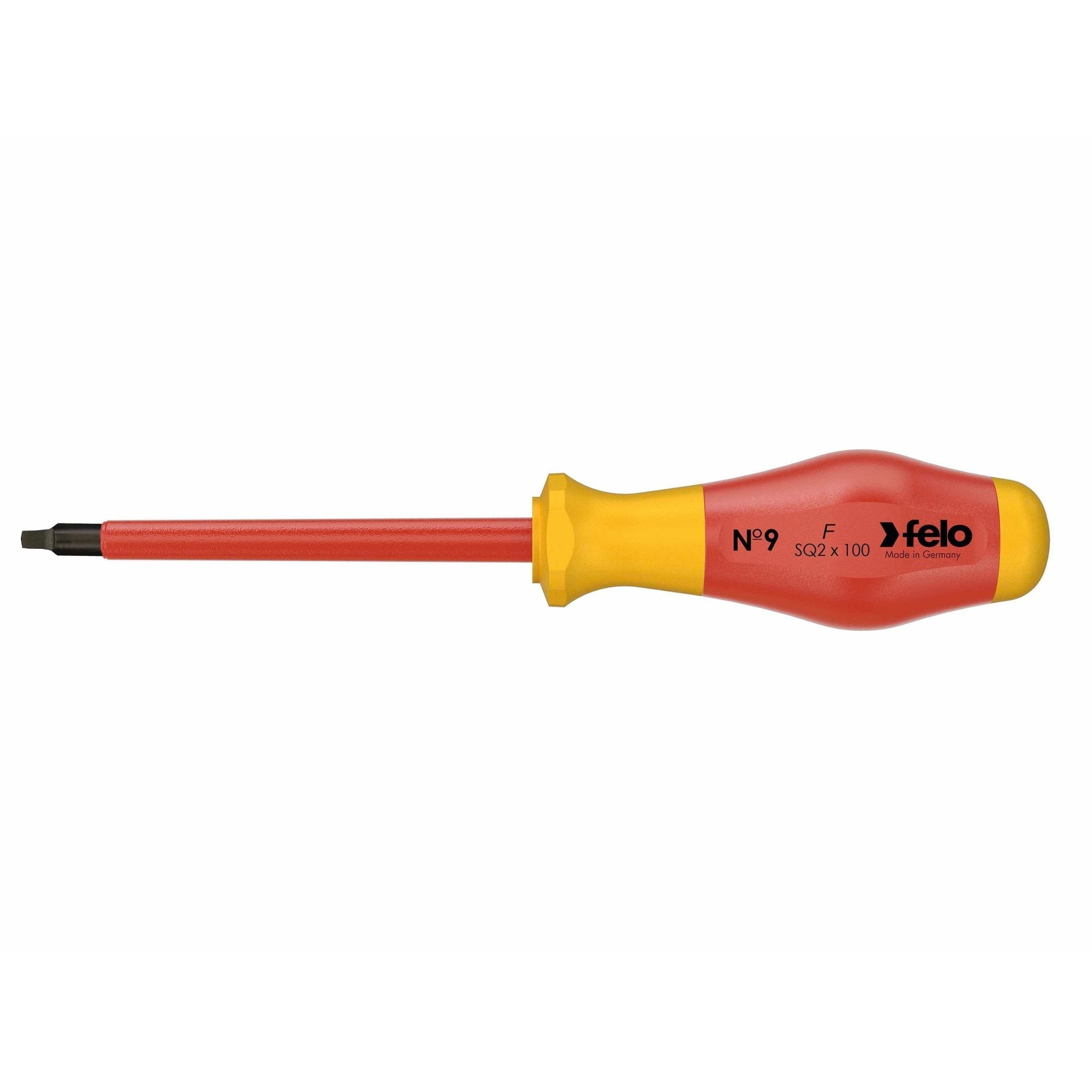 Felo 91396298 Set of Dielectric Screwdrivers SL/PH/SQ, 6 pcs-Liger Tools