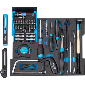 Hazet 190L-136/83 Tool Set in L-Box, 83 Pieces