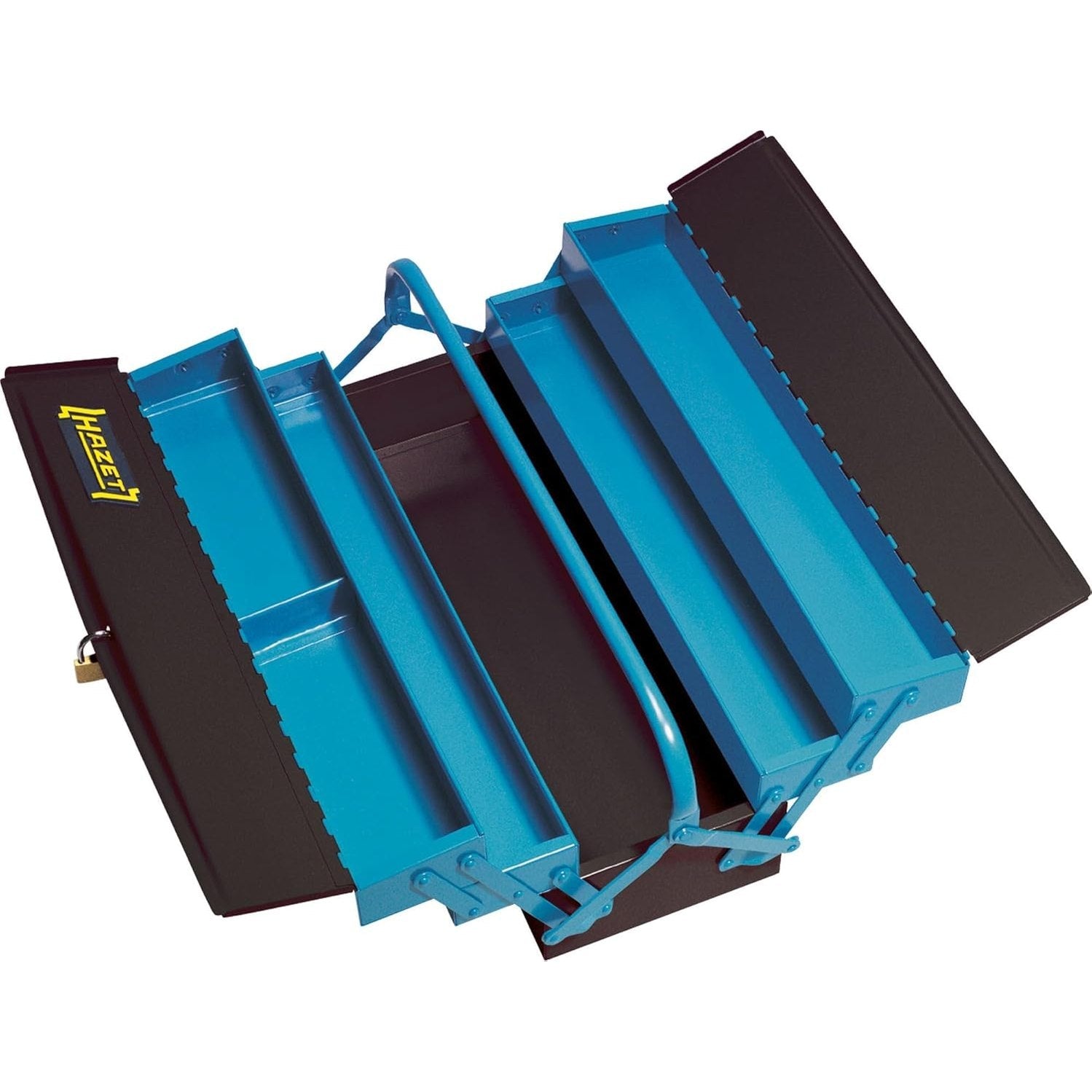 Hazet 190L Metal Tool Box, Empty- 245 x 575 x 210mm