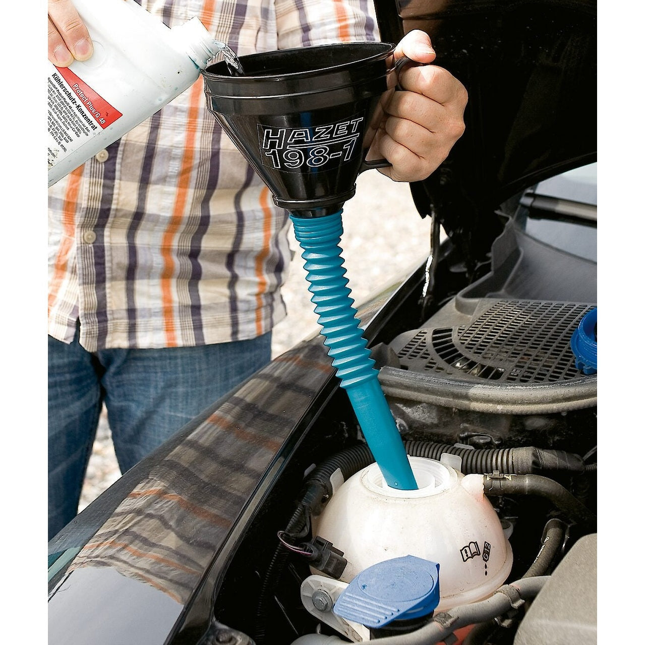 Hazet 198-1 Flex Spout Funnel