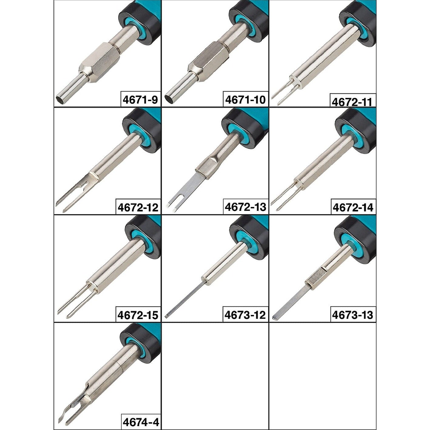 Hazet 4670-4/10 SYSTEM Cable Release Tool Assortment-Liger Tools