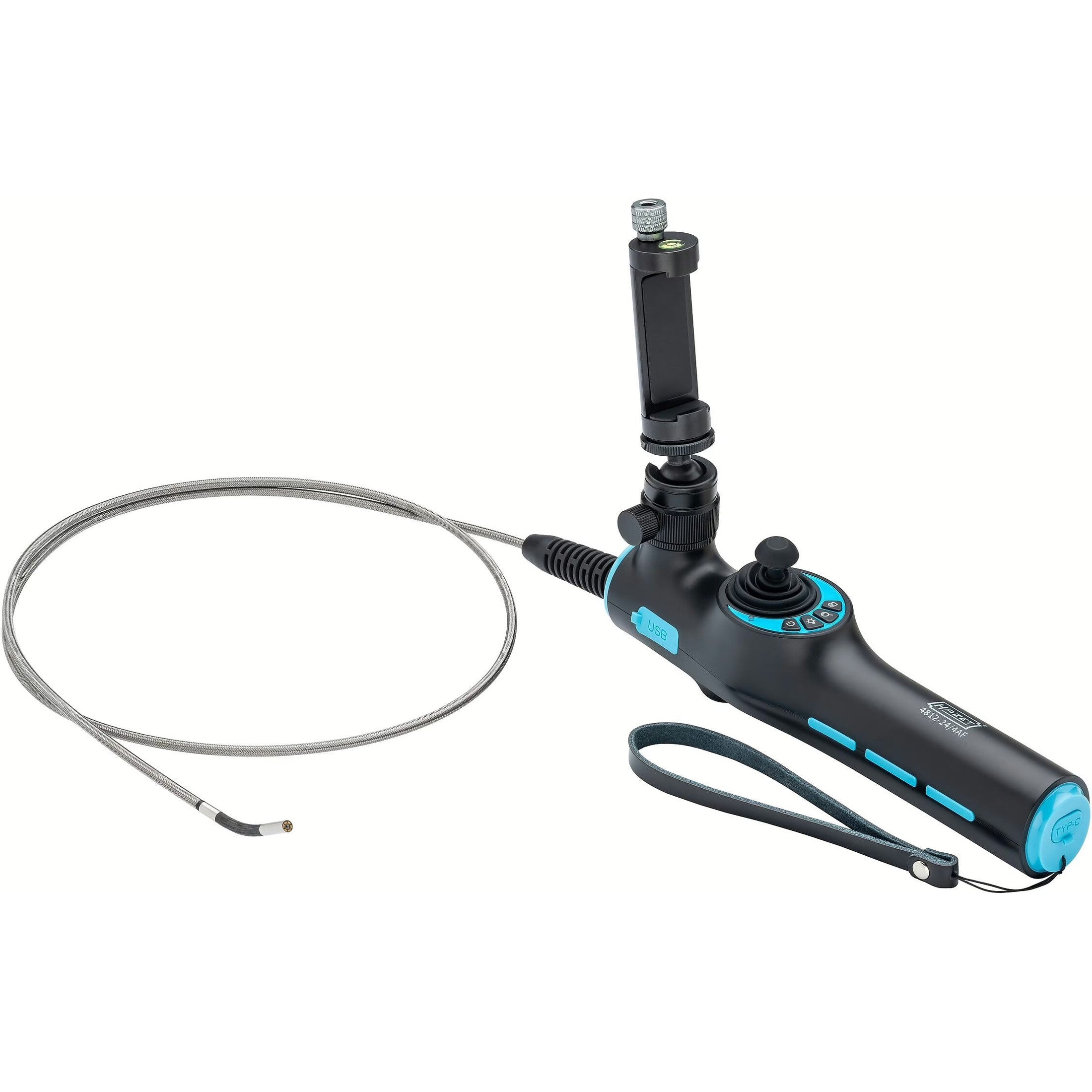 Hazet 4812-24/4AF - HD Video Borescope Set With 360° Swivelling Probe ...