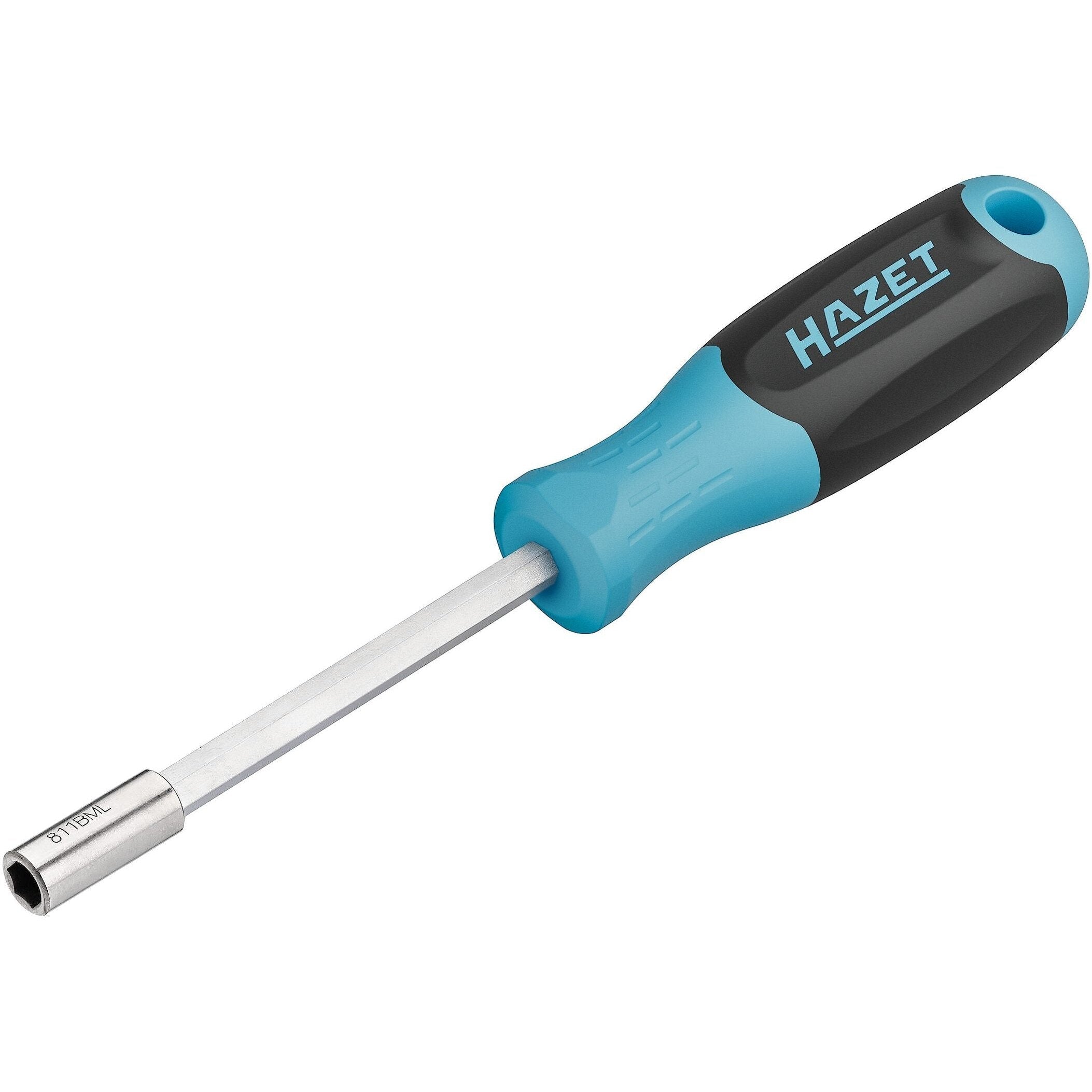 Hazet 811BML 1/4" Magnetic Bit Holding Screwdriver with 3K Handle, 205 mm-Liger Tools