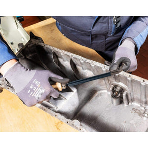 Hazet 821-2 Hollow Three-Square Scraper 200mm