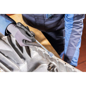 Hazet 824 Blunt Scraper, Flat Profile Long Blade