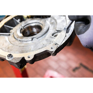 Hazet 824 Blunt Scraper, Flat Profile Long Blade