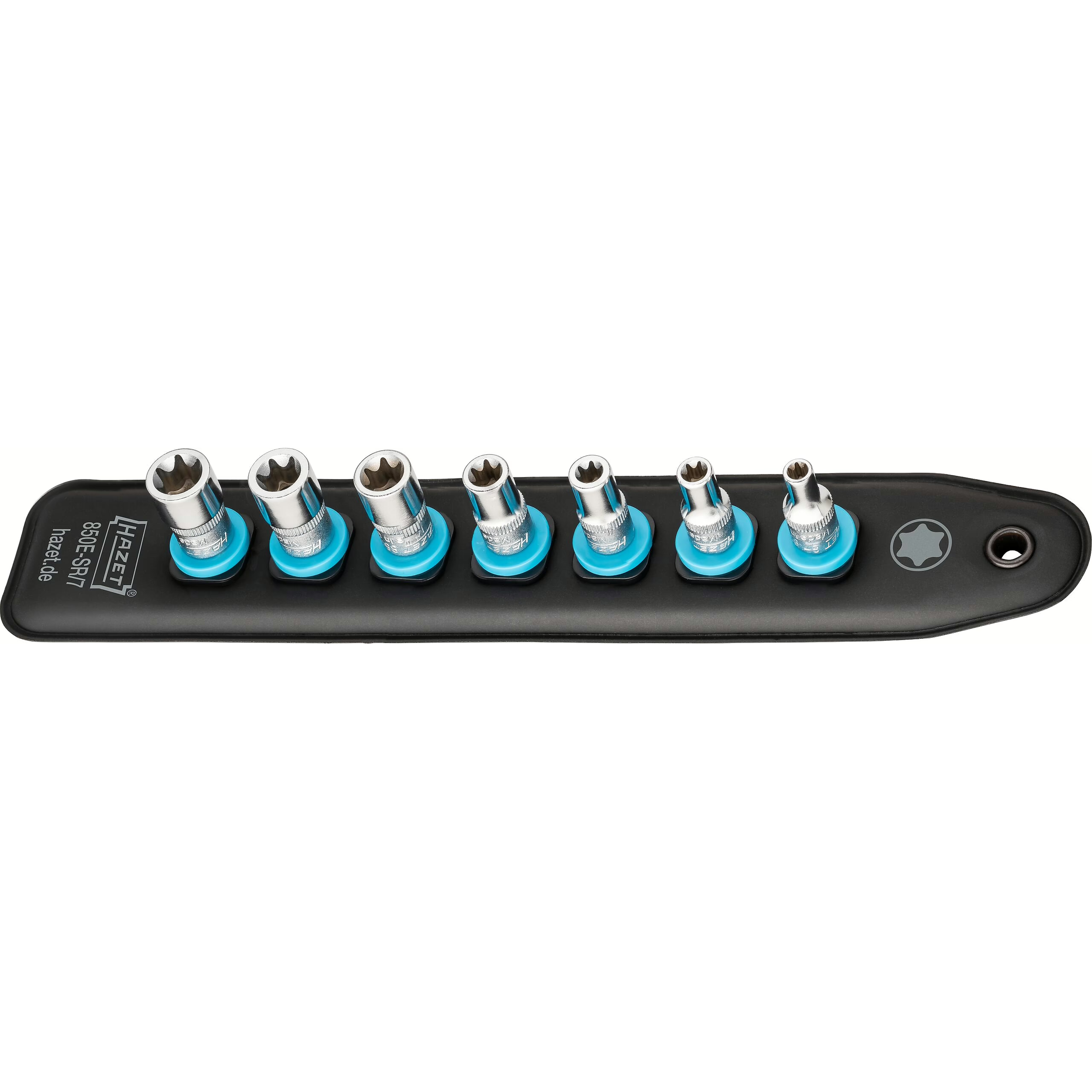 Hazet 850E-SR/7 - SmartRail 1/4" External Torx Socket Set