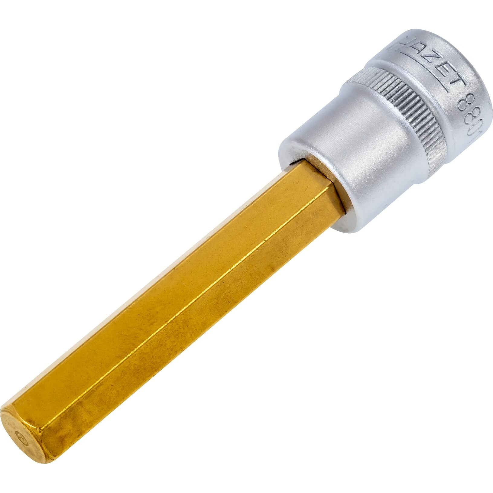 Hazet 8801-10 - 10mm Hex Titanium-Nitride Socket 3/8"