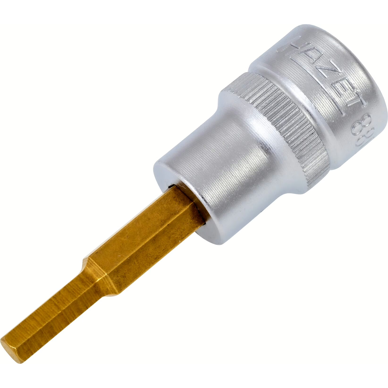 Hazet 8801-4 - 4mm Hex Titanium-Nitride Socket 3/8"