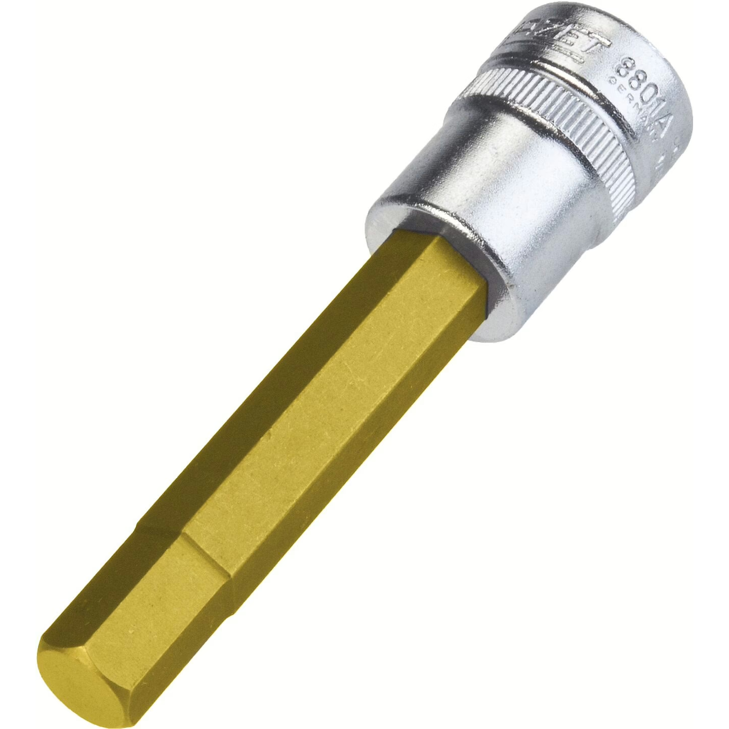 Hazet 8801A-3/8 - 3/8" Hex Titanium-Nitride Bit Socket 3/8"