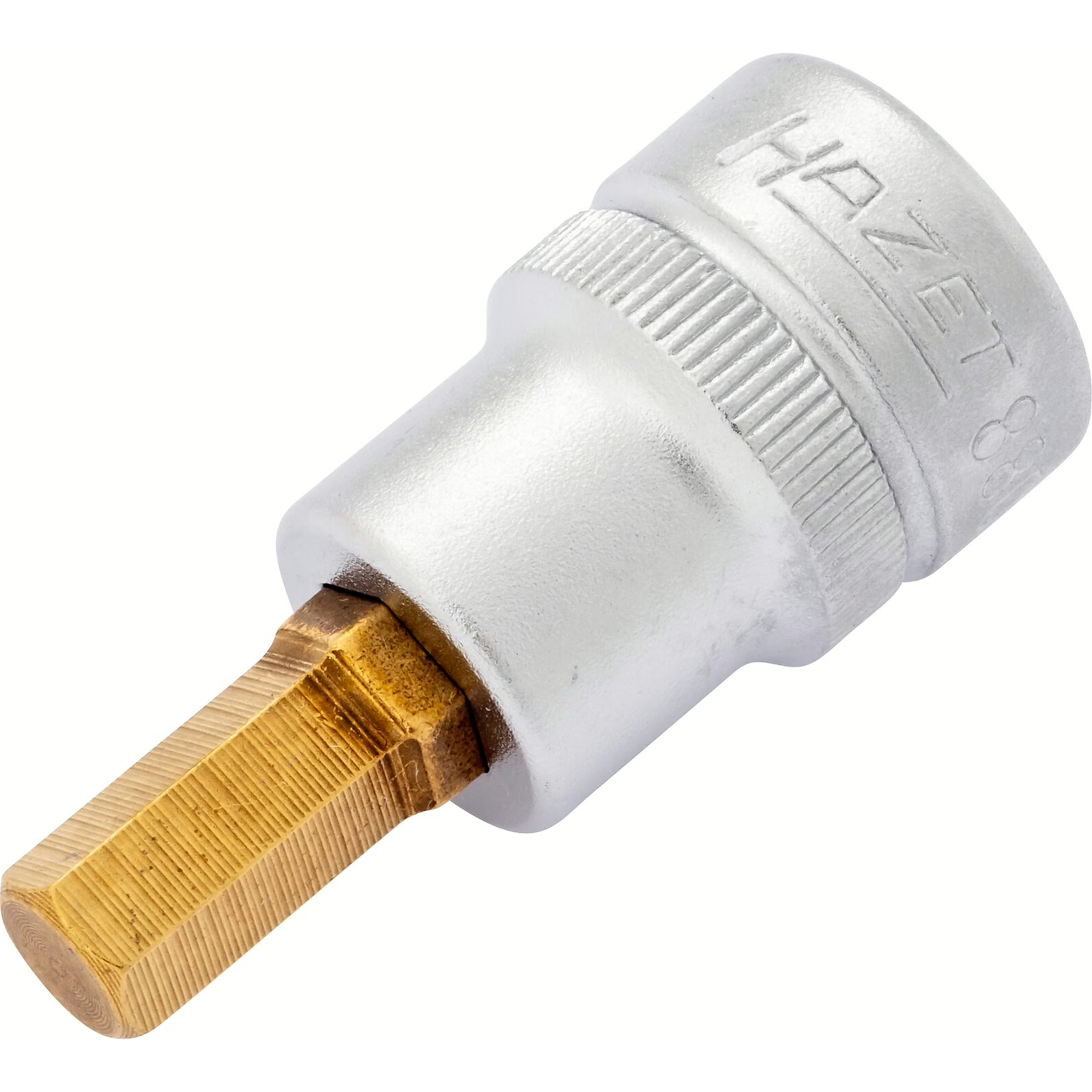 Hazet 8801K-7 - 7mm Hex Titanium-Nitride Socket 3/8" Short
