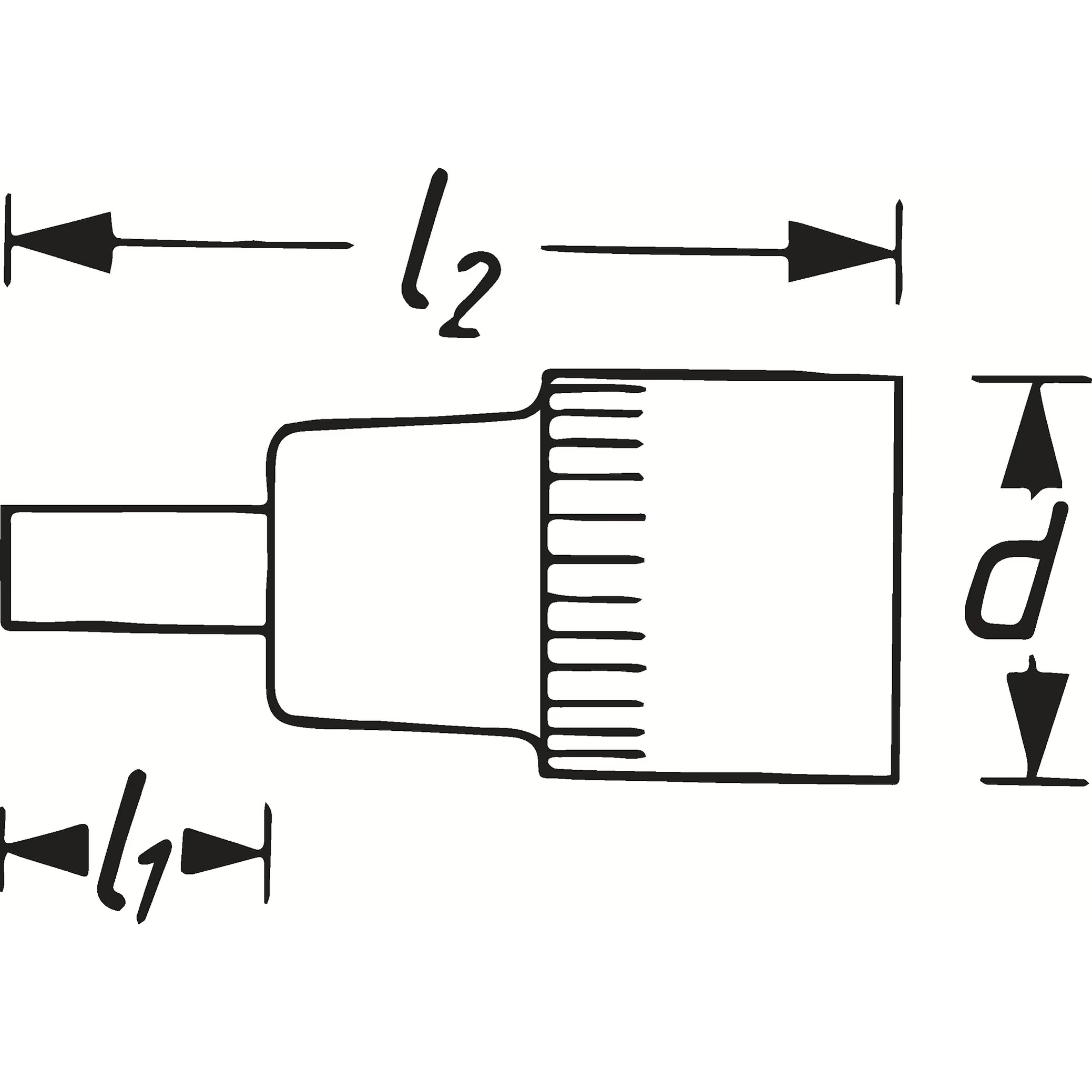 Hazet 8801KK-8 - 3⁄8″ Screwdriver Socket Inside Hexagon Profile