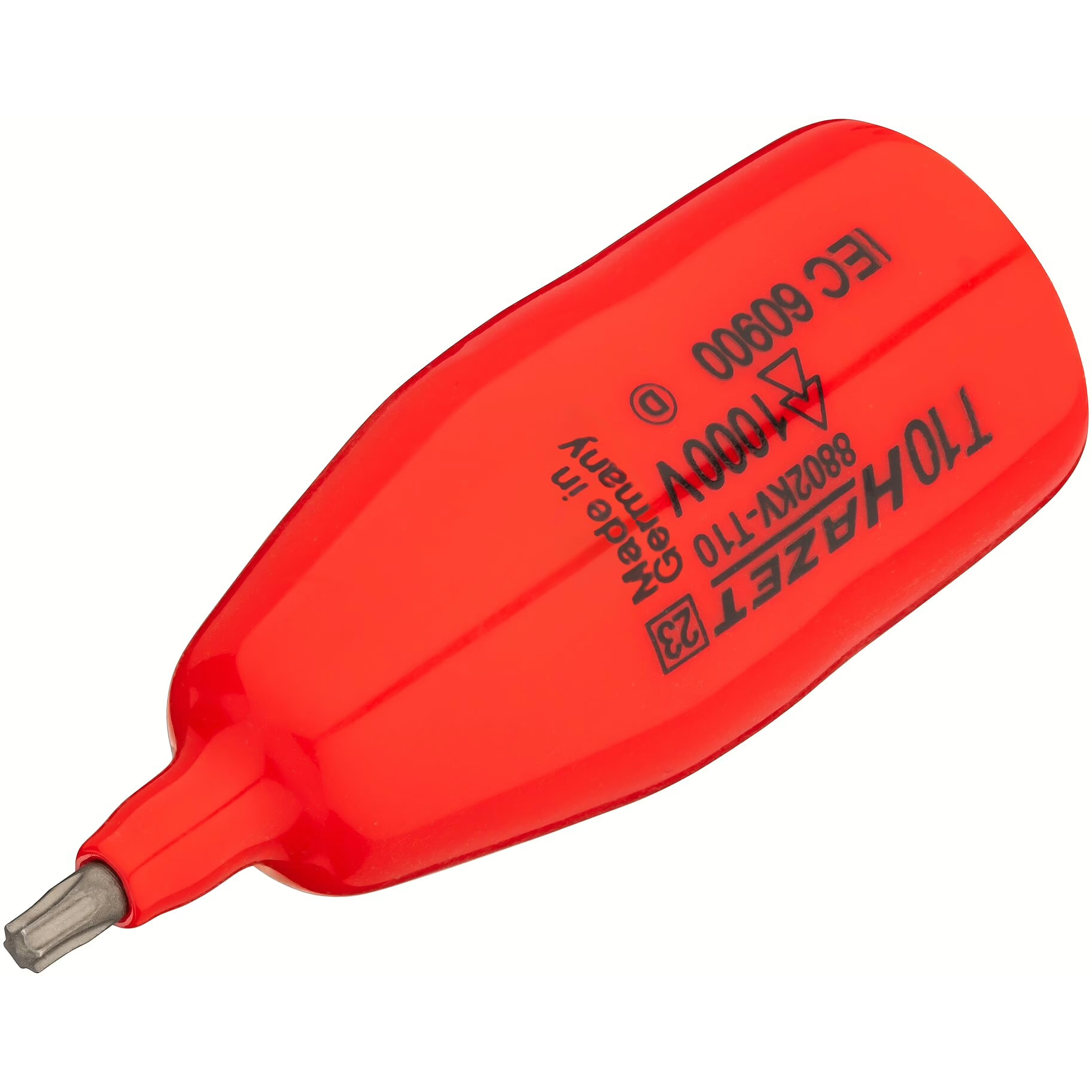 Hazet 8802KV-T10 - Insulated 3/8" Torx Bit Socket - Short, T10