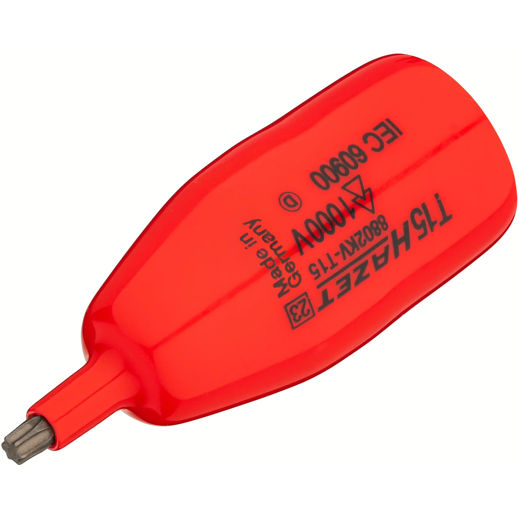 Hazet 8802KV-T15 - Insulated 3/8" Torx Bit Socket - Short, T15