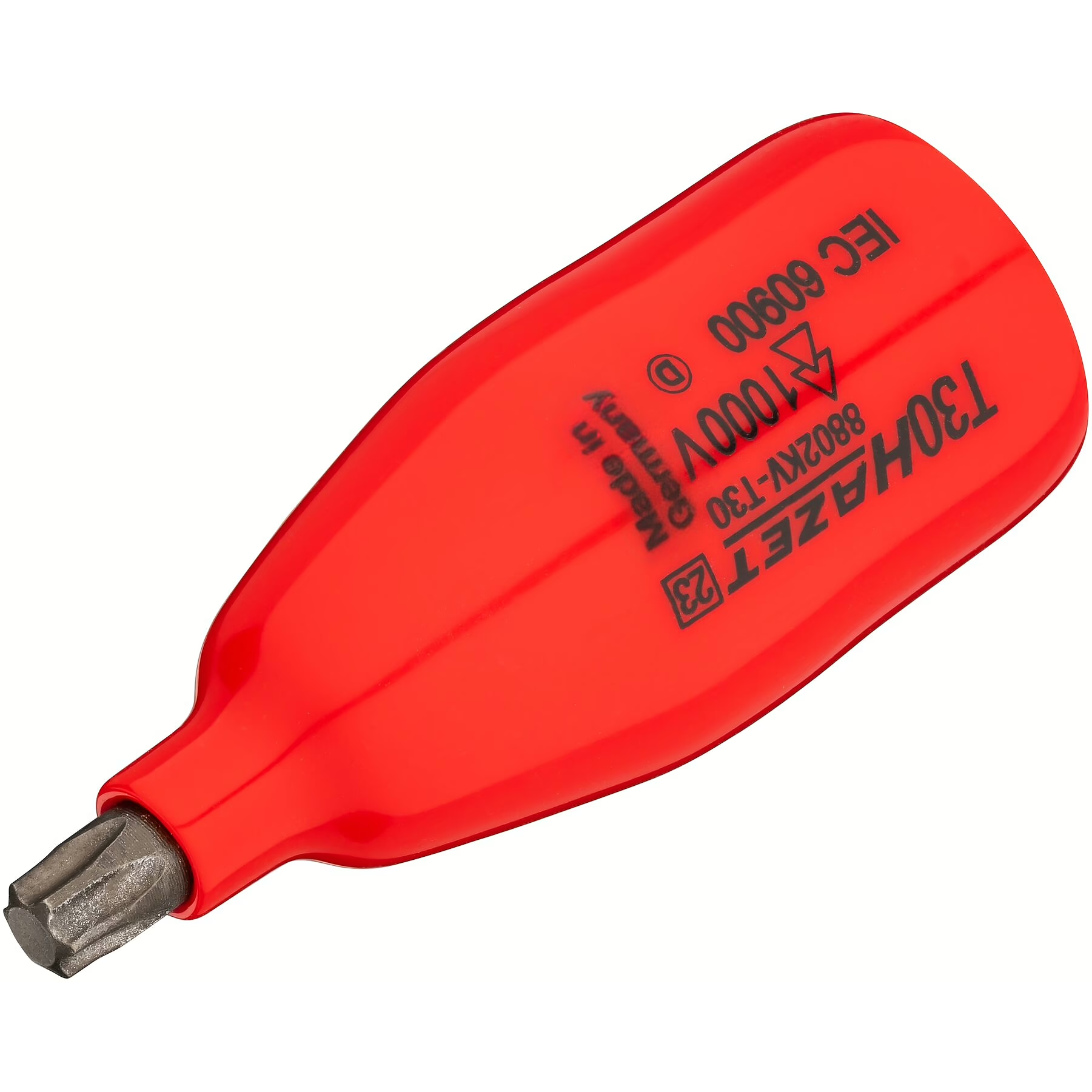 Hazet 8802KV-T30 - Insulated 3/8" Torx Bit Socket - Short, T30