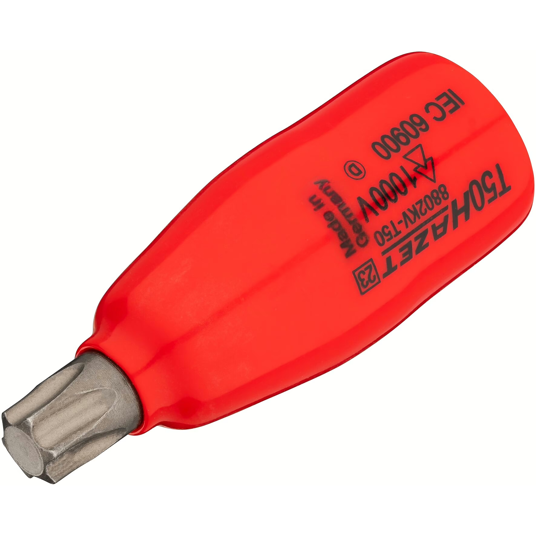 Hazet 8802KV-T50 - Insulated 3/8" Torx Bit Socket - Short, T50
