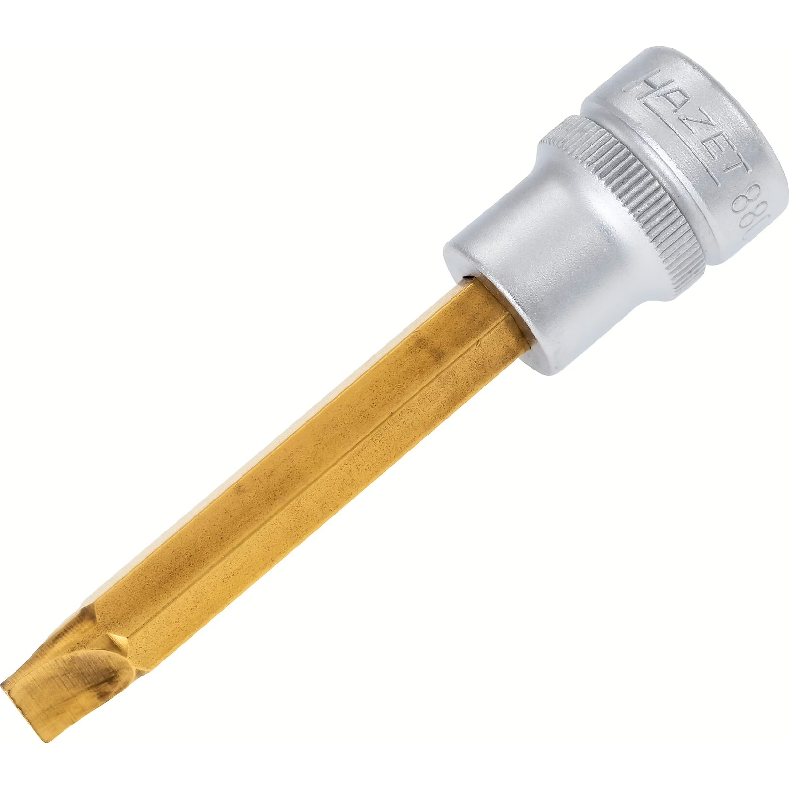 Hazet 8803-1.2X8 - 8mm Slotted Titanium-Nitride Socket 3/8"