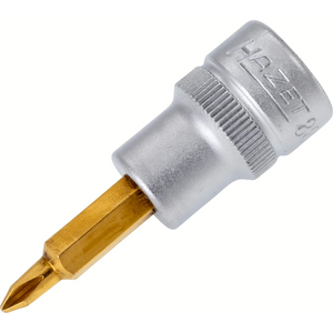 Hazet 8806-PH1 - 3/8" Drive Phillips Titanium-Nitride Socket, PH #1