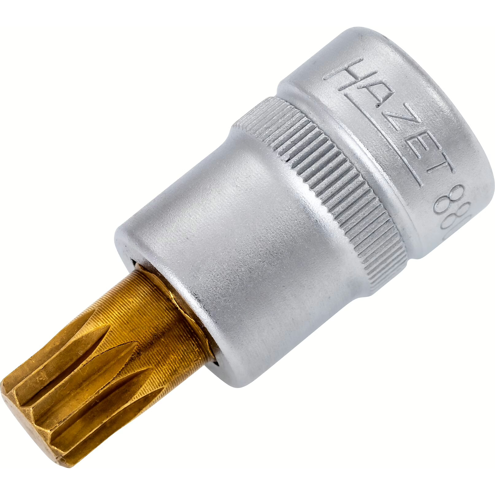 Hazet 8808-10 - 3⁄8″ Screwdriver Socket, Internal Serration Profile XZN ∙ M10