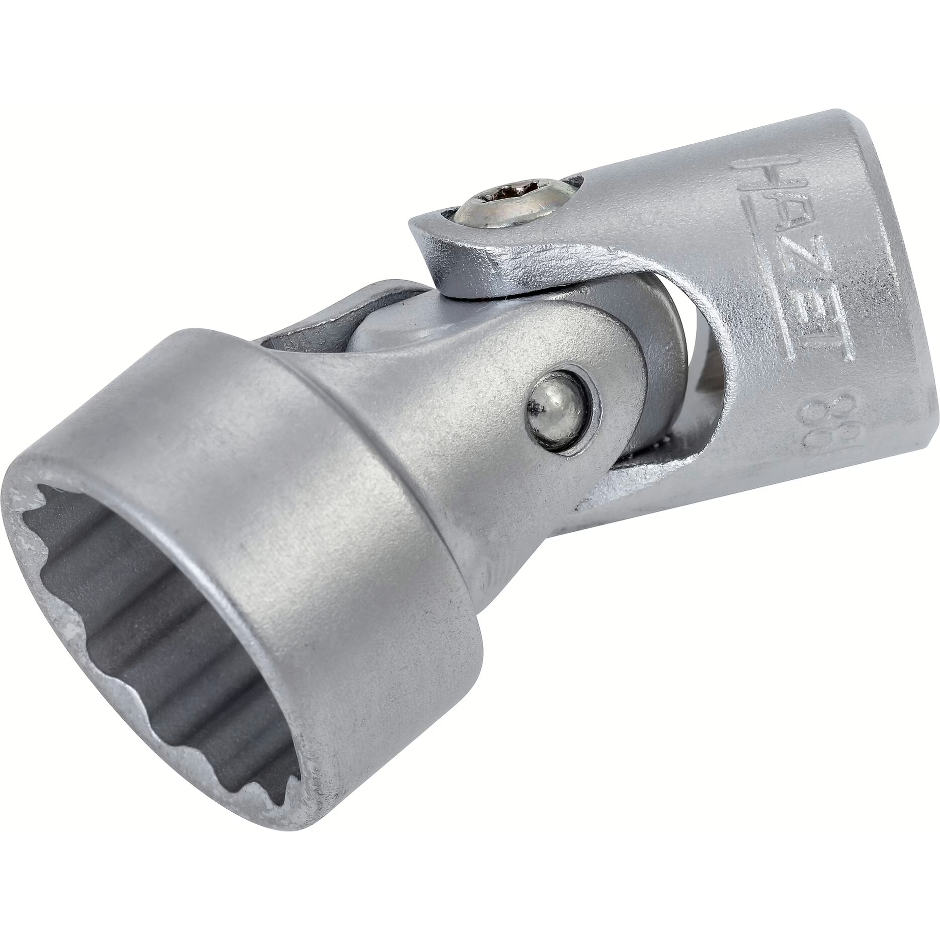 Hazet 880G-Z18 - 3⁄8″ Universal Joint Socket 12-Point Outside Traction Profile