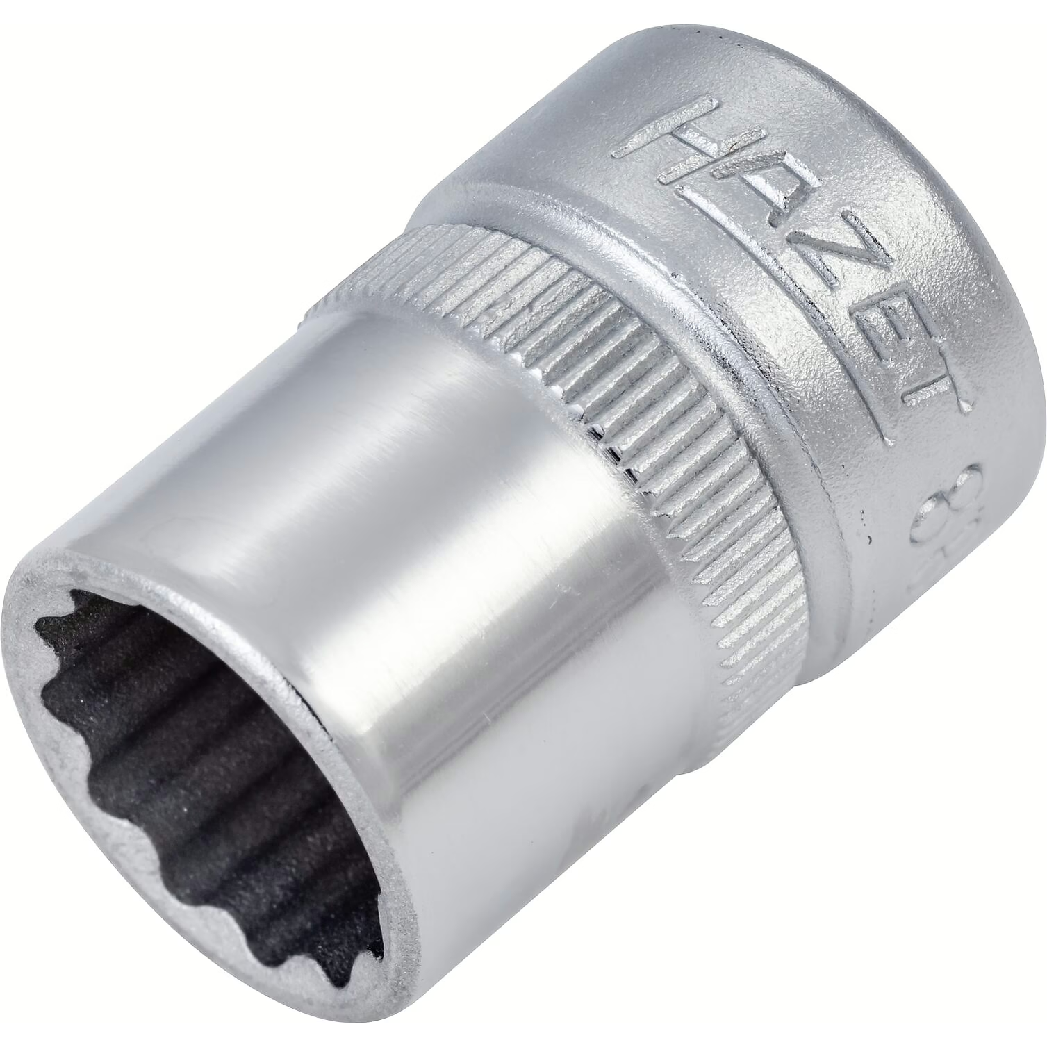 Hazet 880Z-12 - 3⁄8″ Socket, 12-Point Outside Traction Profile, 12 mm