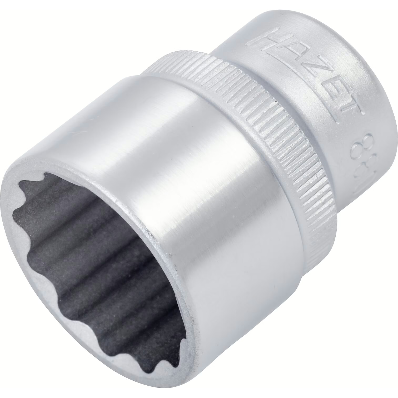 Hazet 880Z-19 - 3⁄8″ Socket 12-Point Outside Traction Profile, 19 mm
