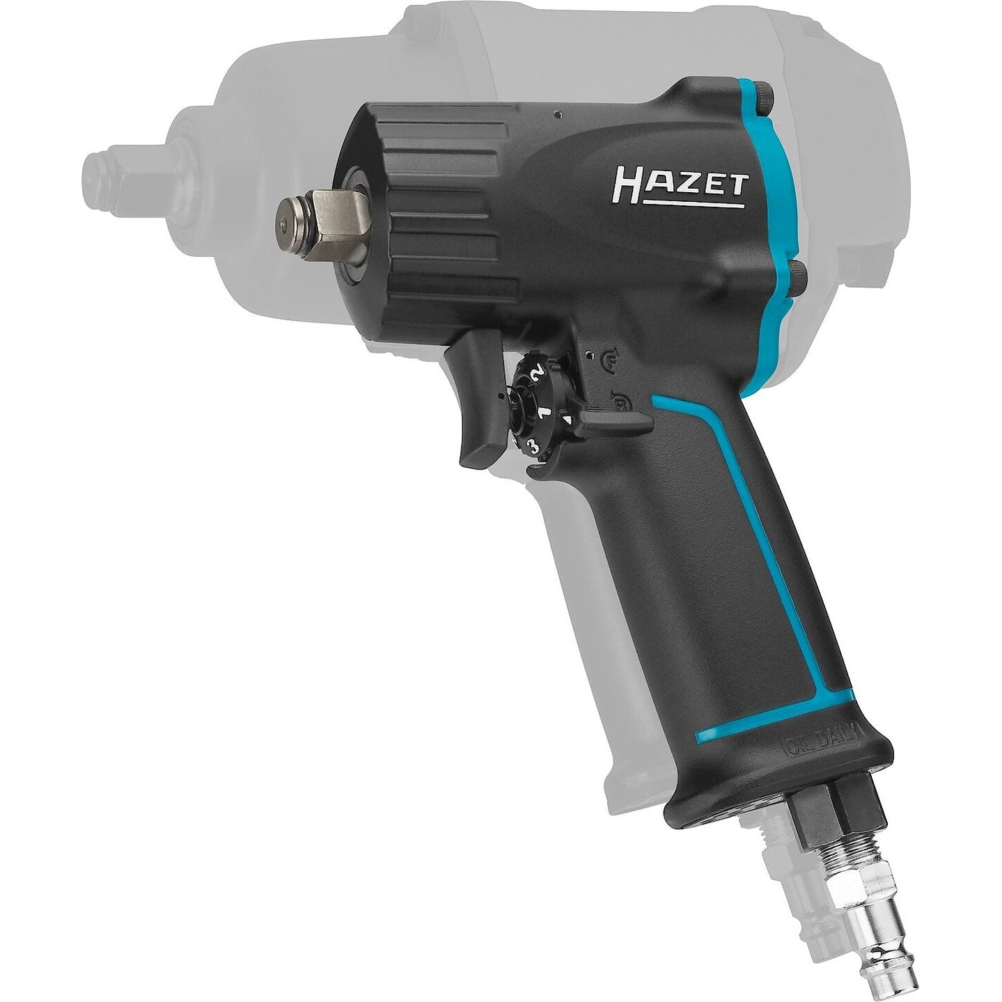 Hazet 9012M Pneumatic Impact Wrench, 1/2"-Liger Tools