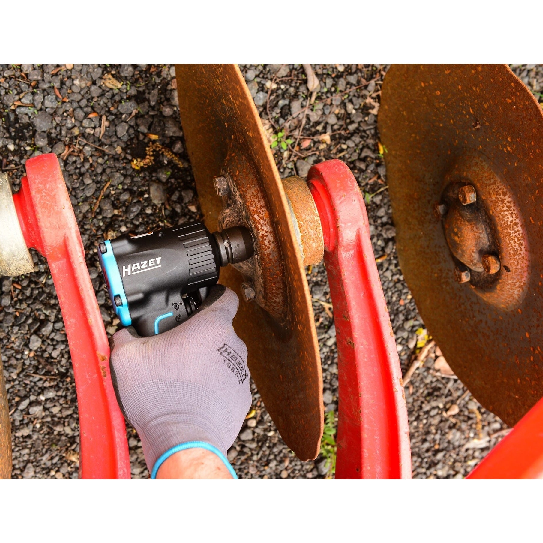 Hazet 9012M Pneumatic Impact Wrench, 1/2"