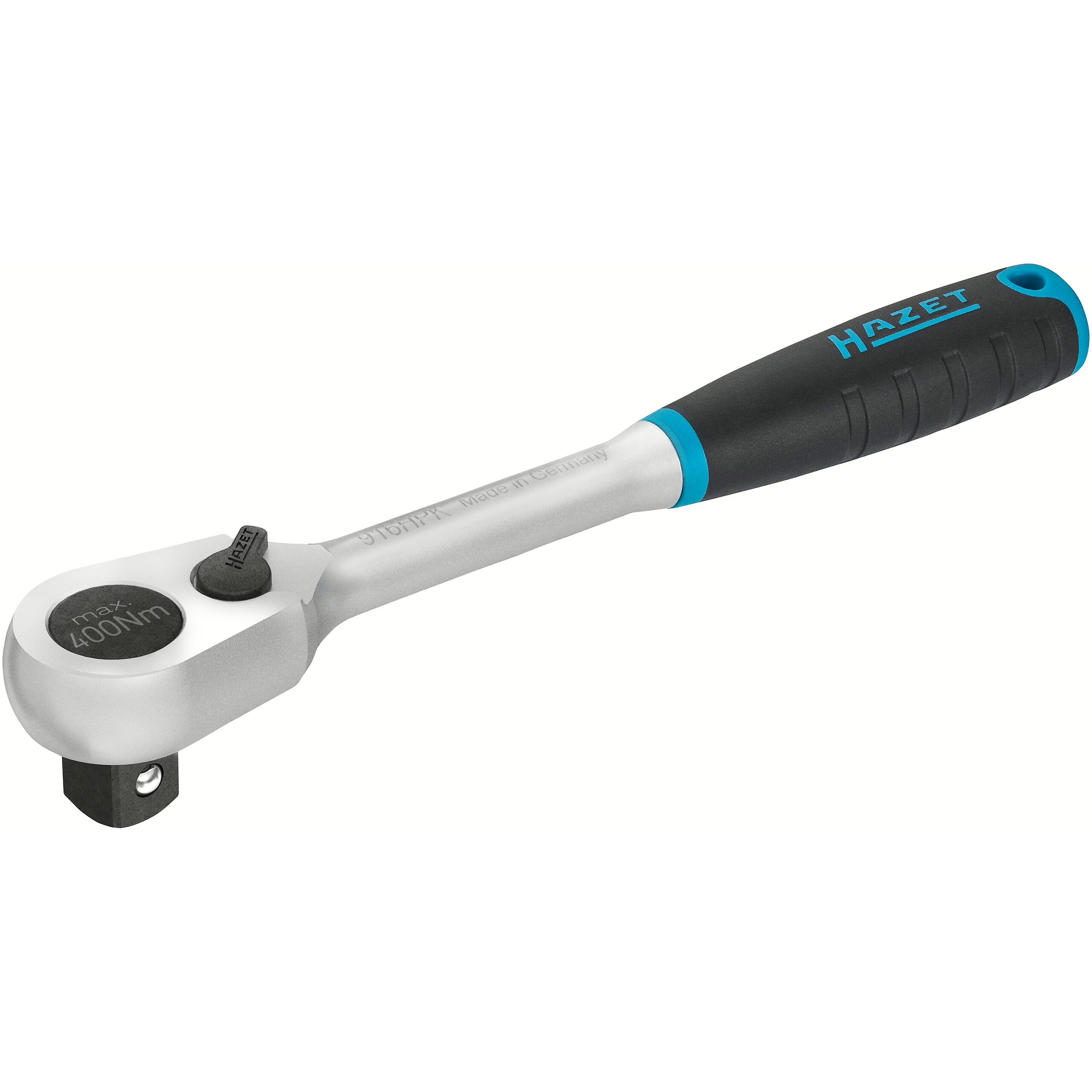 Hazet 916HPK - 1⁄2″ HiPer Fine-Tooth Reversible Ratchet ∙ Short