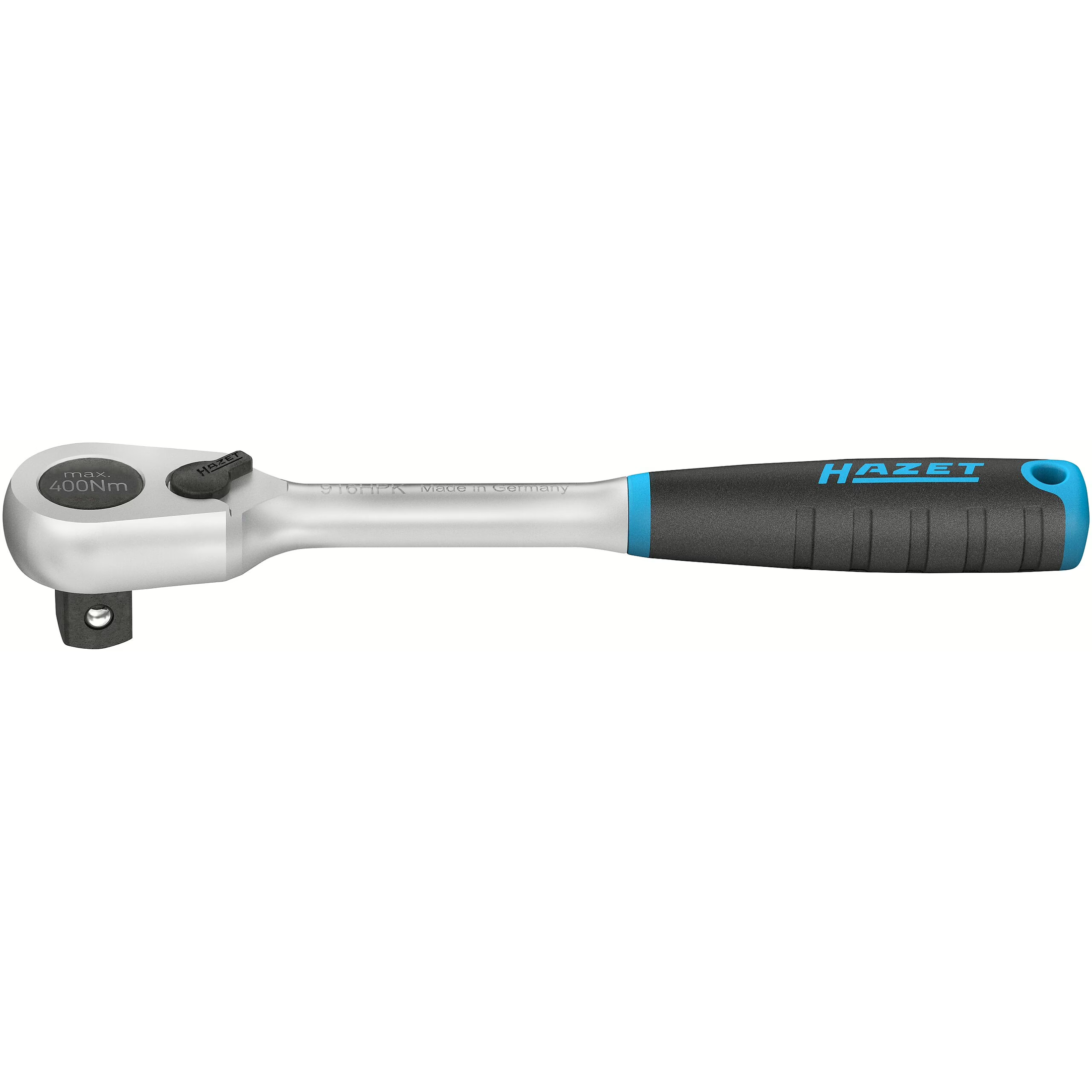 Hazet 916HPK - 1⁄2″ HiPer Fine-Tooth Reversible Ratchet ∙ Short