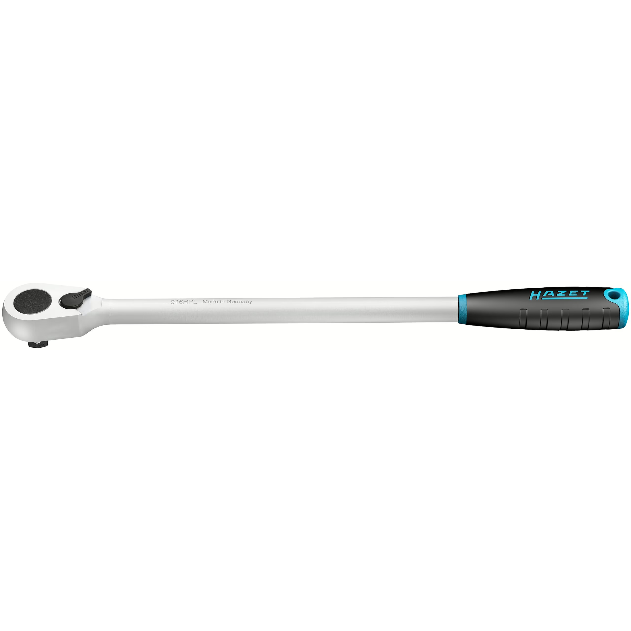 Hazet 916HPL - 1⁄2″ HiPer Fine-Tooth Reversible Ratchet, Long