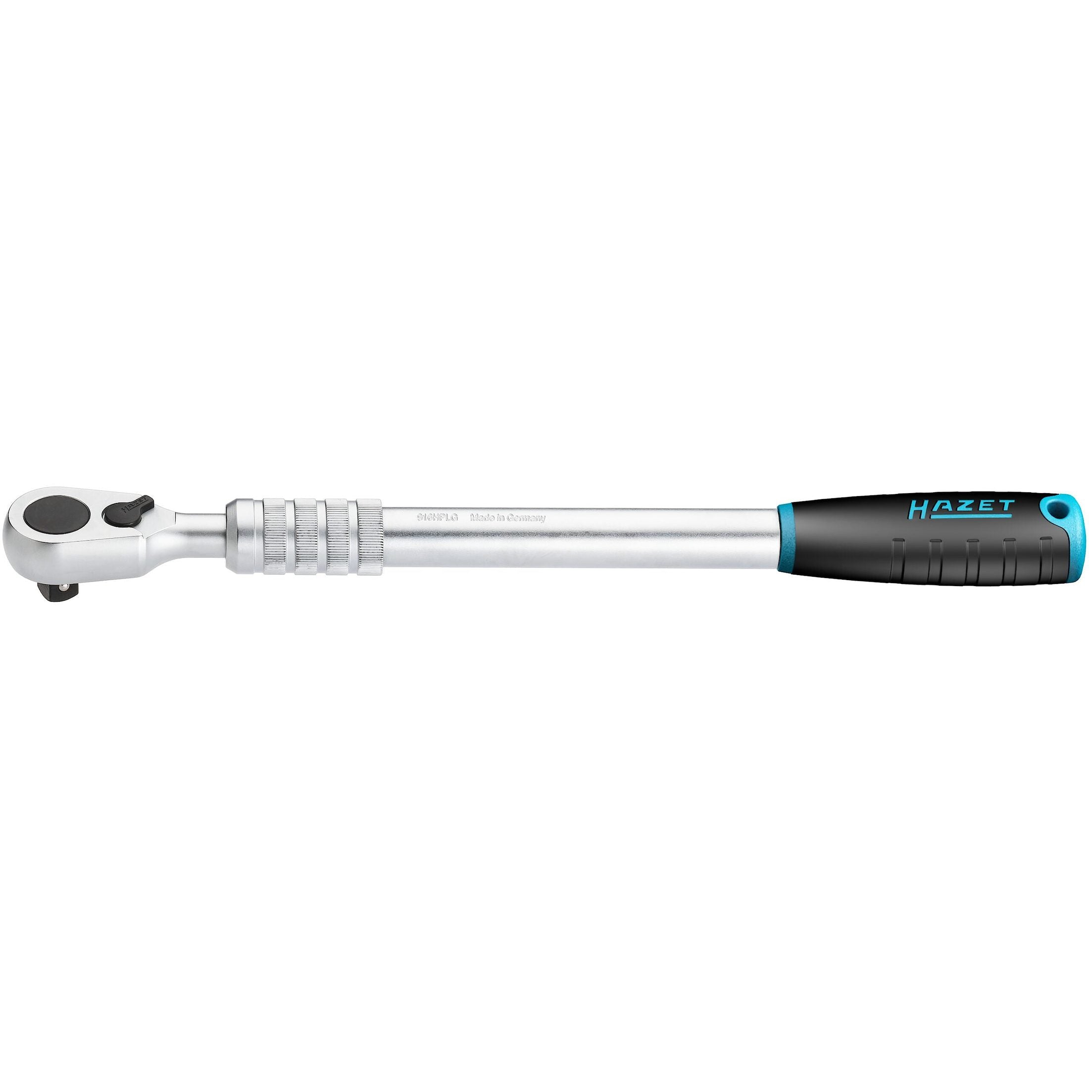 Hazet 916HPLG Fine Tooth 1/2" Reversible Ratchet, Extendable