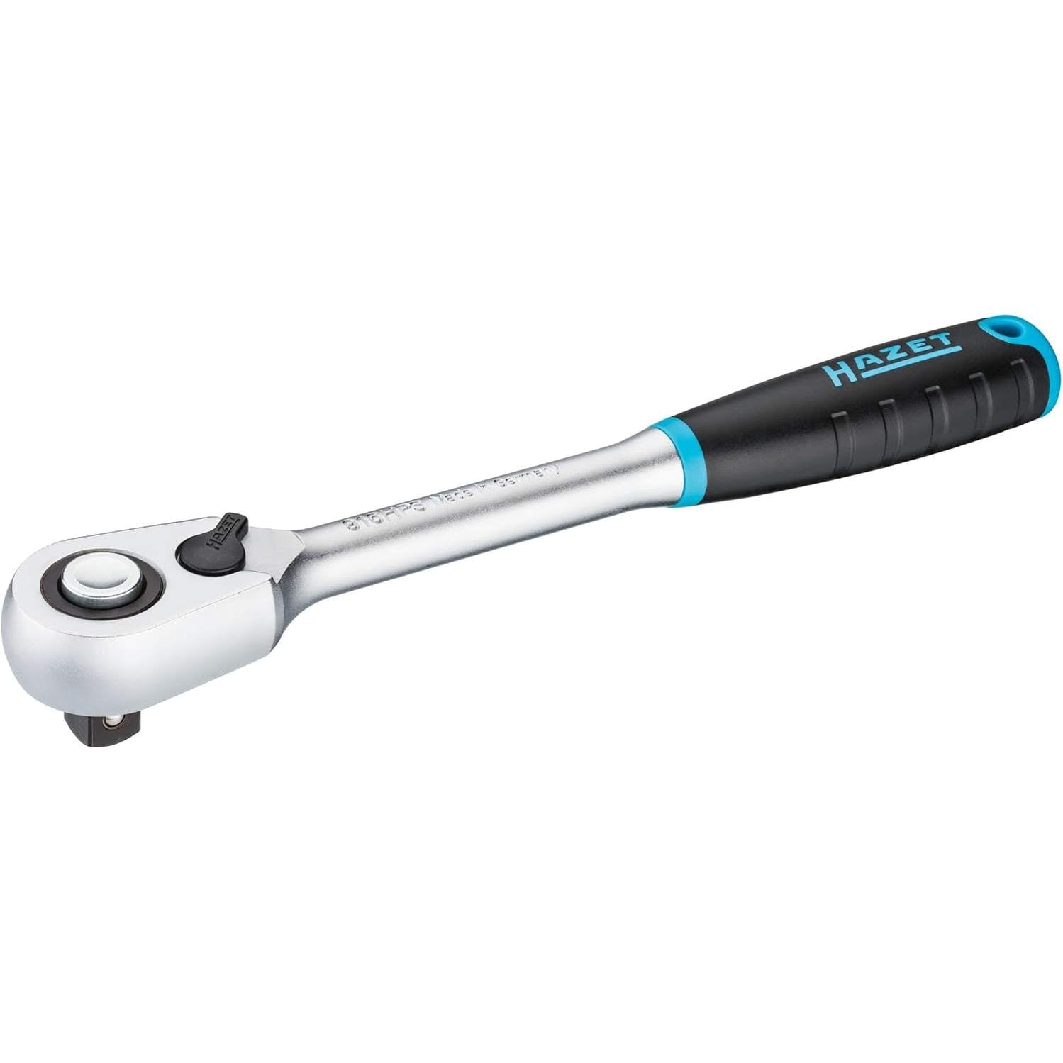 Hazet 916HPS - 1⁄2″ HiPer Fine-Tooth Reversible Ratchet ∙ Safety Locking