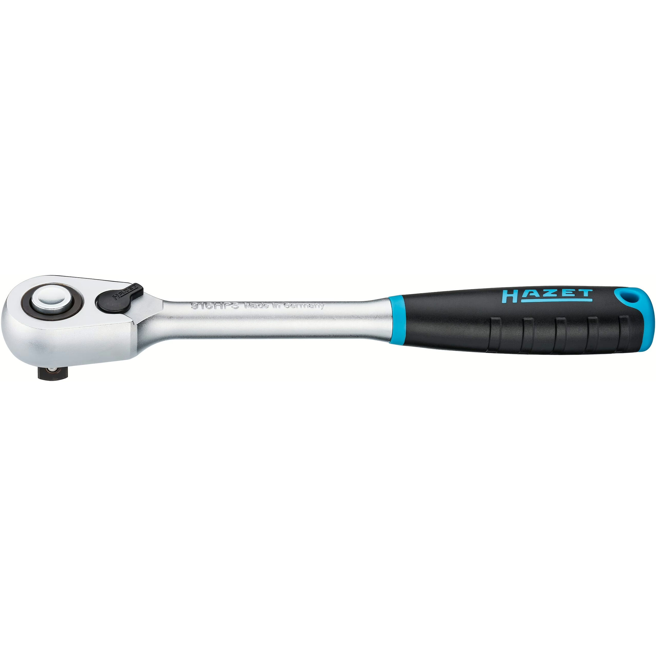 Hazet 916HPS - 1⁄2″ HiPer Fine-Tooth Reversible Ratchet ∙ Safety Locking