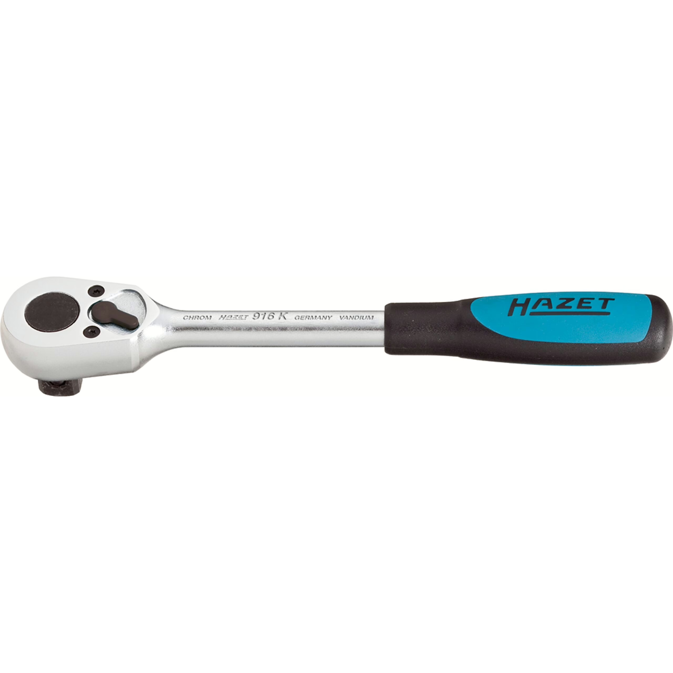 Hazet 916K - 1⁄2″ Reversible Ratchet, Short
