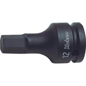 Koken 14012M.60-8 - 1/2" Sq Drive Bit Socket Hex - 60mm Length