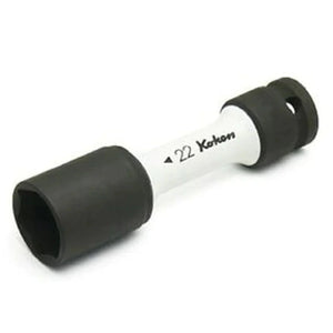 Koken 14145PM.110-22 - 1/2" Sq Drive Wheel Nut Socket, Extra Thin walled Color coded Protector