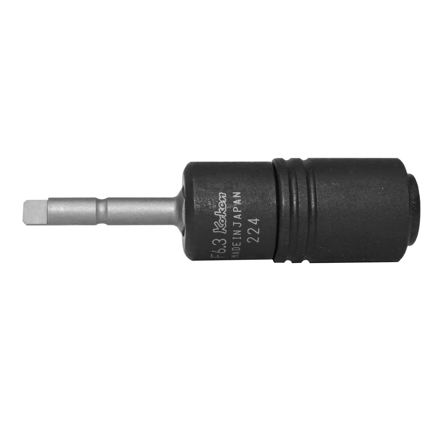 Koken 196-F6.3QR - Special 4mm Half Moon Adaptor, Size 1/4"Hex (Quick Release)-Liger Tools