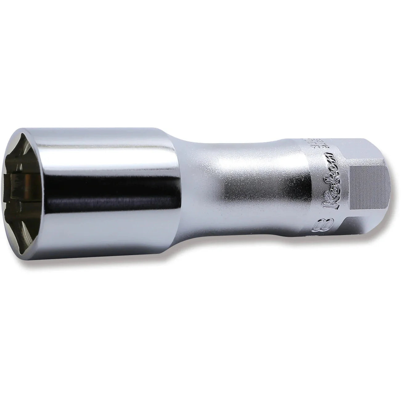 Koken 3300CZ-18 - 3/8" Sq Drive 6-Point Clip Type Spark Plug Socket Z-Series
