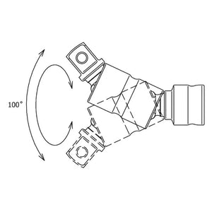 Koken 4772Z - 1/2" Sq Drive Universal Double Joint 87.2mm Length - Z-series