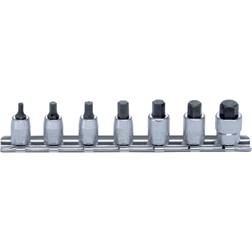 Koken RS2010M/7-L25 - 1/4 Sq. Dr. Socket set 3-10mm Hex Length 25mm 7 pieces