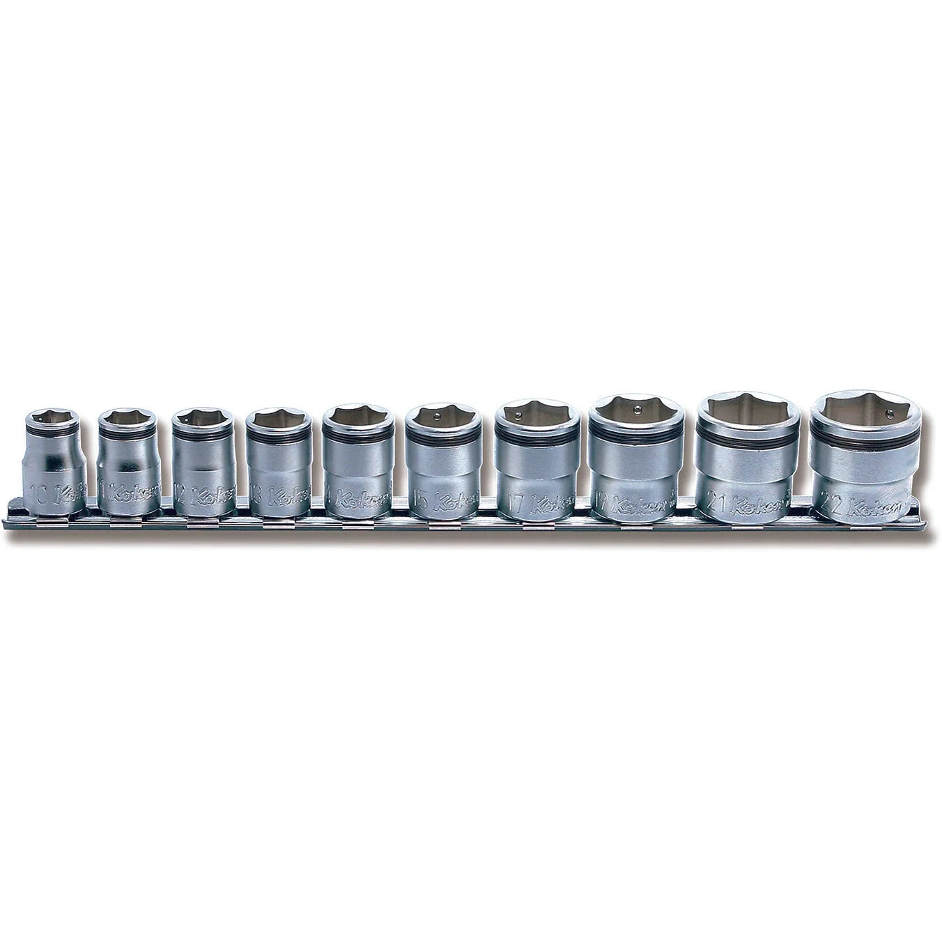 Koken RS3450M/10 - 3/8" Sq Drive Socket set, 250mm Length - 10 pieces
