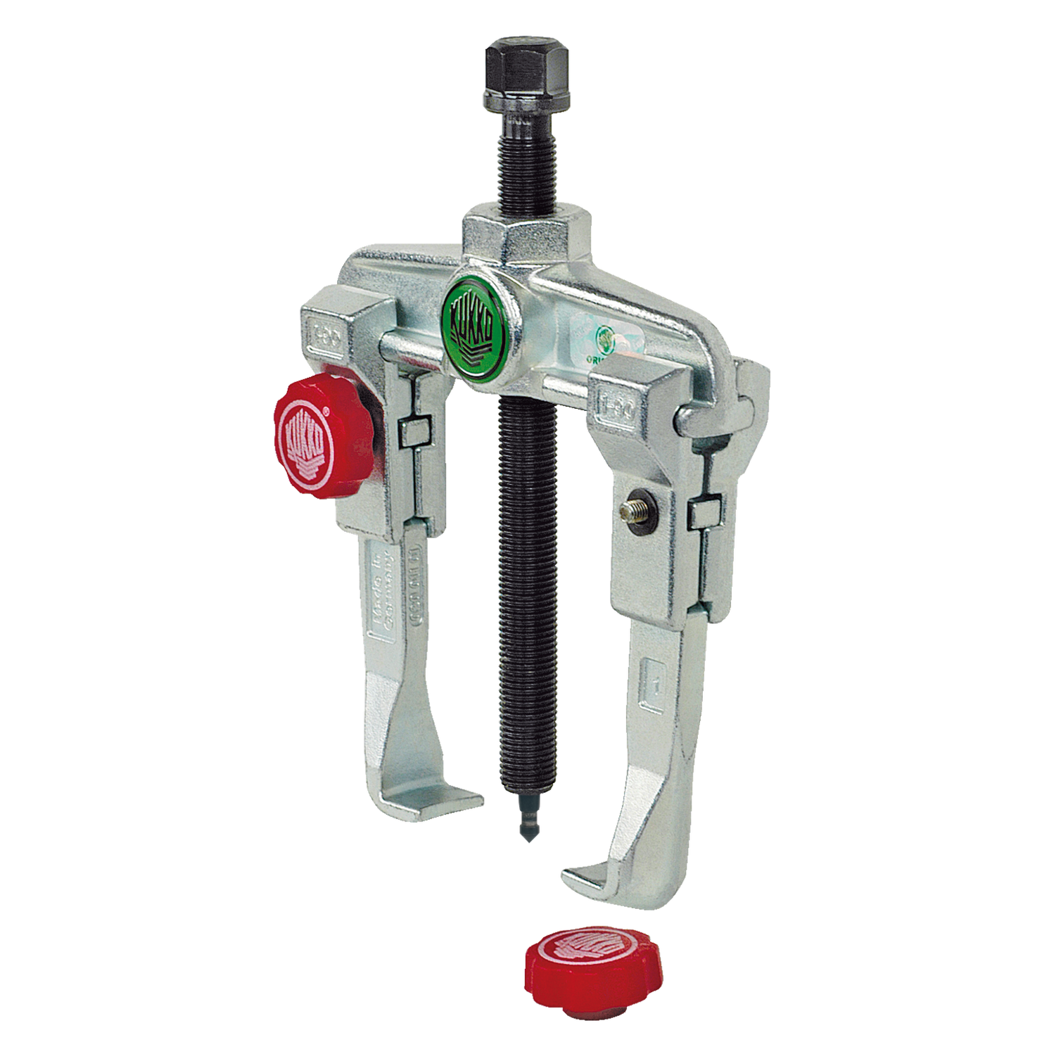 Kukko 20-1+ | 2-jaw universal puller with quick adjustment jaws, up to 90 mm spread, 100 mm reach-Liger Tools